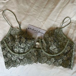 For Love and Lemons Twinkle Rose Bustier